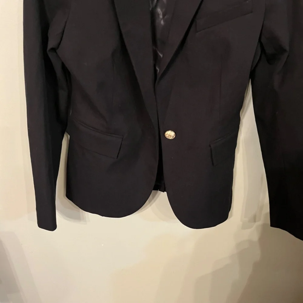 NWT Derek Lam 10 Crosby Allie Peak Lapel Blazer/Size 6/Midnight color - Picture 6 of 9